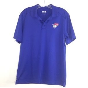 Land’s End University of The Cumberlands blue-purple polo athletic sports team S